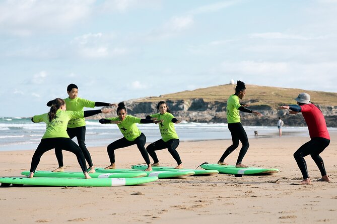 Half-Day (2hr) Surf Experience in Newquay - Beginners & Improvers - Towan Beach and the first 20 minutes on land