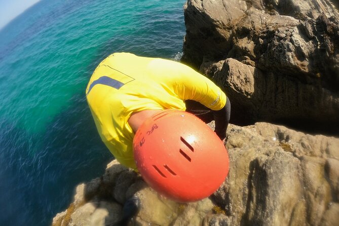 Half-Day Coasteering in Newquay Cornwall - From Fistral Beach to the First Swim