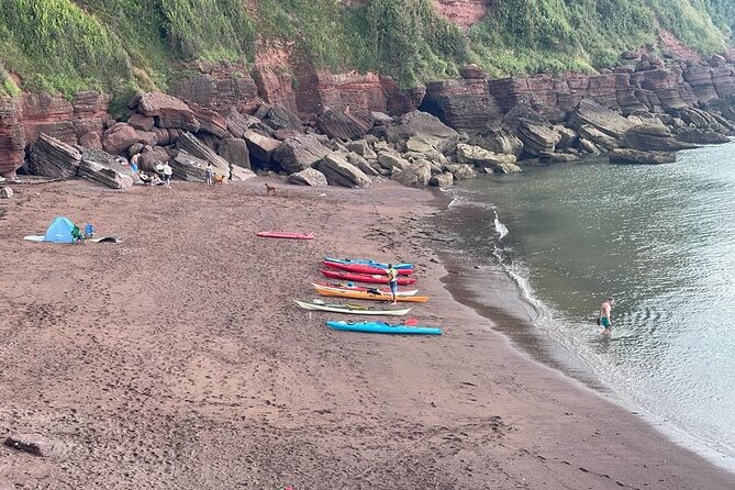 Half Day Sea kayak Guided Tour - The beach stop: 30 minutes to rest and reset