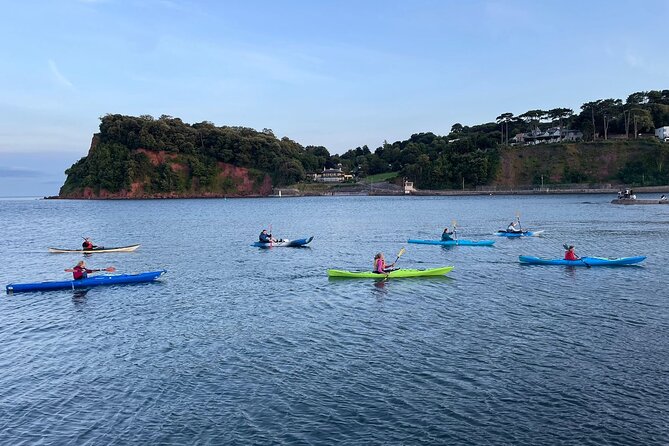 Half Day Sea kayak Guided Tour - Returning to Teignmouth after the break