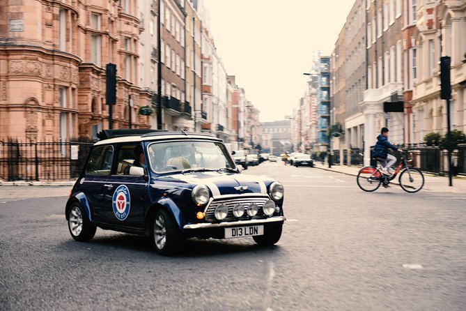 Half Day Tour in a classic Mini Cooper - One New Change and the city views