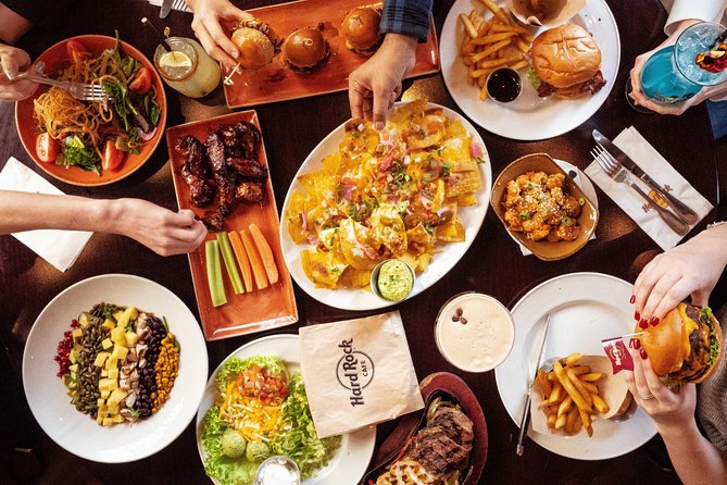 Hard Rock Cafe Piccadilly Circus with Set Menu for Lunch or Dinner - Acoustic Menu: a straightforward two-course meal