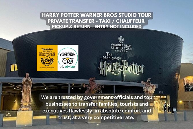 Harry Potter Warner Bros Studio Private Transfer Pickup & Return - Why a private ride changes the Harry Potter day