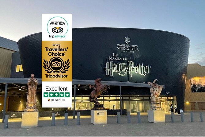 Harry Potter Warner Bros Studio Private Transfer Pickup & Return - From your London address to Leavesden