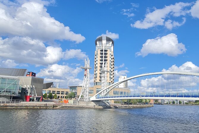 Inspirational guided walking tour of Media City & The Quays - Walking beside the Manchester Ship Canal