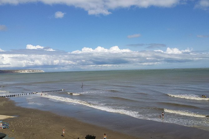 Isle of Wight Guided Day Tour from London - Sandown Pier adds another seaside view