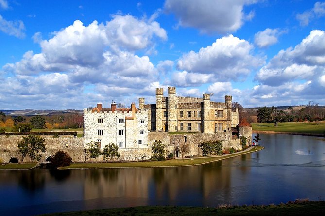 Leeds Castle, Canterbury, Dover & Greenwich Cruise from London - Dover’s white cliffs in a short stop