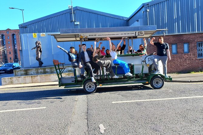 LIverpool beer or prosecco bike tour - Key points to know before booking