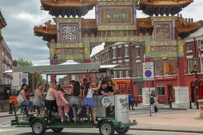 LIverpool beer or prosecco bike tour - Finishing near Love Lane Brewery and Cains Brewery Village