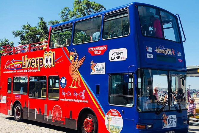 Liverpool: "Blue Route" - City & Beatles Tour - John Lennon’s Mendips from the road