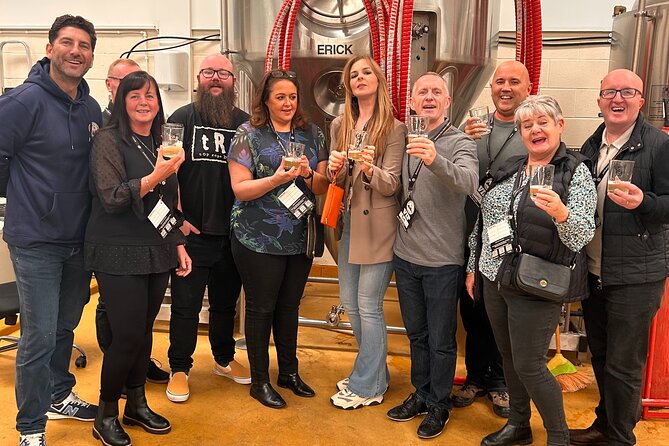 Liverpool's Brewery Bus Tour– 4 Breweries, 12 x Craft Beer & Food - Starting at The Shankly Hotel