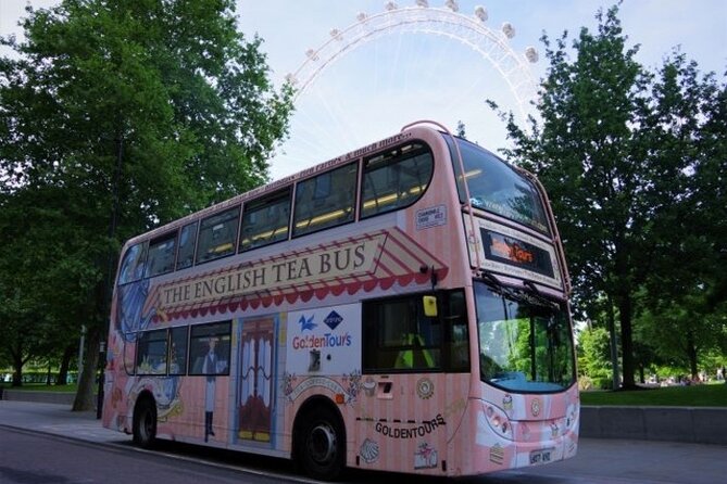 London Afternoon Tea Bus and Panoramic Tour on Lower Deck - Sandwiches, Scones, and the Included Drink