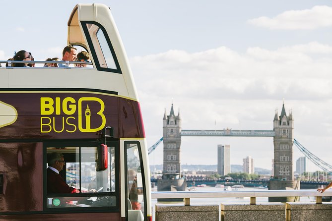 London Big Bus Hop-On Hop-Off Tour with Optional River Cruise - Walking tours and the evening panorama