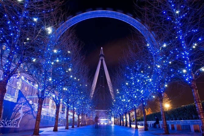 London by Night Bus Tour with Christmas Lights and Live Guide - The Strand and the West End’s flying fairy display