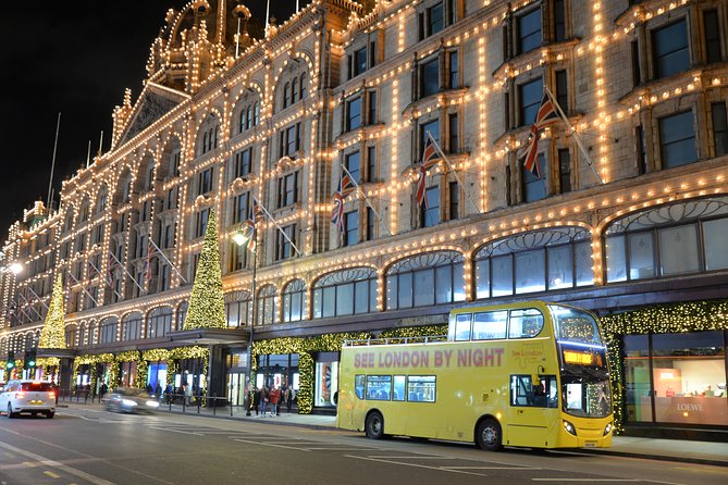 London by Night Sightseeing Tour - Open Top Bus - Why London by night works so well