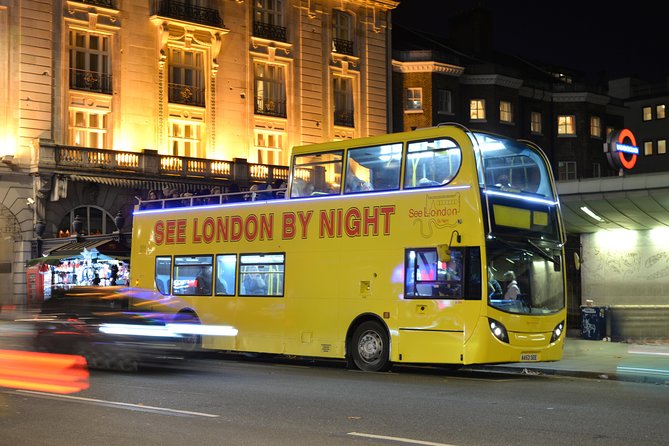 London by Night Sightseeing Tour - Open Top Bus - Westminster’s lit-up landmarks