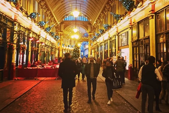 London Christmas Carol & Charles Dickens Small Group Walking Tour - Leadenhall Market and the changed Scrooge
