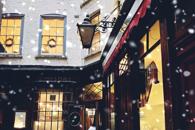 London Christmas Carol & Charles Dickens Small Group Walking Tour - Inner Temple and the young Dickens