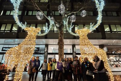 London Christmas Lights Guided Tour With Christmas Music