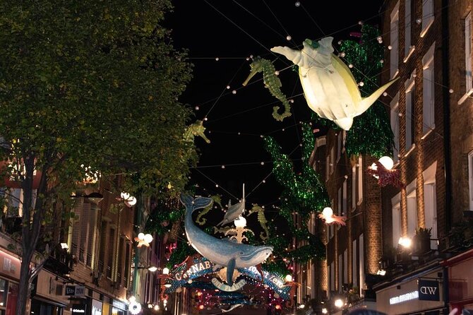 London Christmas Lights Guided Walking Tour - Bond Street’s polished light displays
