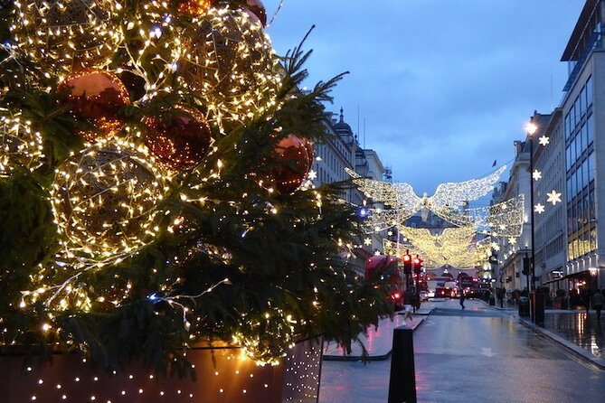 London Christmas Lights Guided Walking Tour - Carnaby Street makes a lively final stop