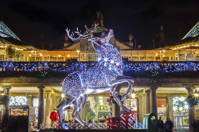 London Christmas Lights Private Tour by Traditional Black Cab - Key points at a glance