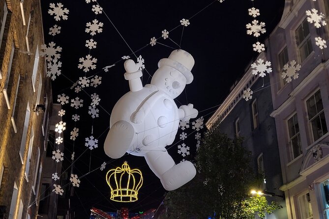 London Christmas Lights Private Walking Tour - Bond Street and South Molton Street add fashion and music