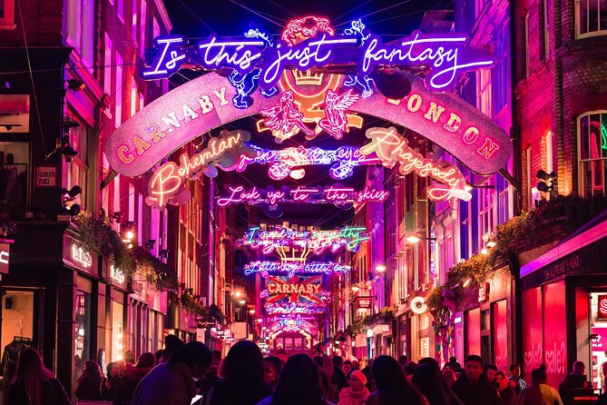 London Christmas Lights Private Walking Tour - Covent Garden begins with theatre and Christmas sparkle