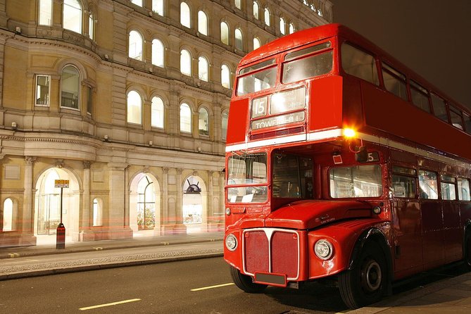 London Christmas Lights Tour by Vintage Double-Decker Bus - Harrods and the grand shopping streets