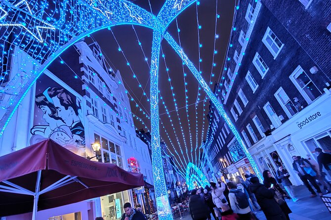 London Christmas Sparkle Private Walking Tour - Oxford Street and Bond Street set the tone