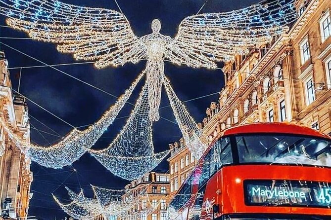 London Exclusive Christmas Lights Guided Tour by Black Cab - Trafalgar Square, Leicester Square, and Piccadilly Circus