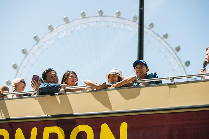 London Eye Ticket, Big Bus Hop-on Hop-Off Tour & River Cruise - The British Museum route fills in the north
