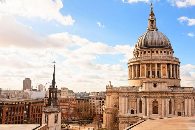 London Full Day Sightseeing Tour with London Eye - The London Eye and the city from above