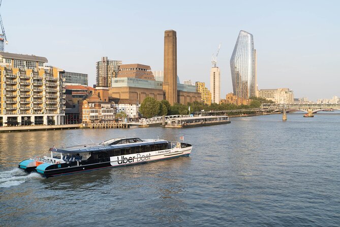 London: Hop-On Hop-Off 1 Day River Thames Adventure - Uber Boat - Tower Pier puts London’s medieval fortress beside the river