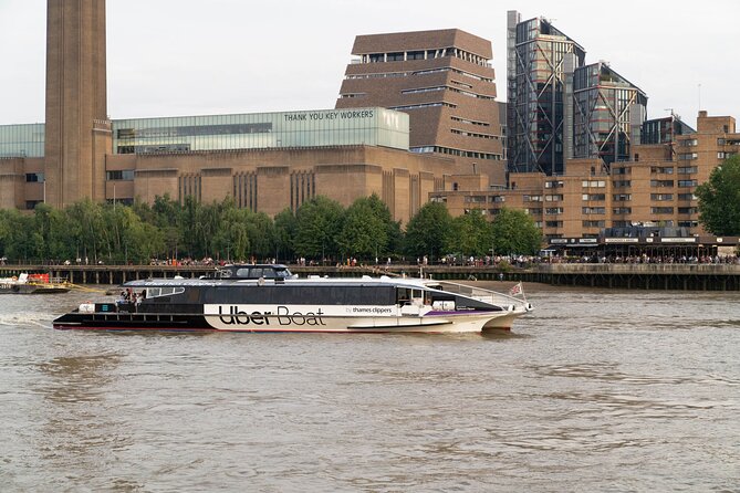 London: IFS Cable Car + Uber Boat One Way River Thames Cruise - A simple plan for the day