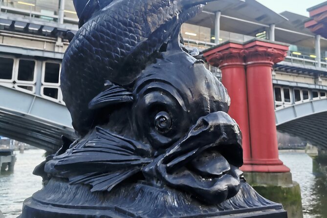 London Mystical and Dragons Walking Tour - St. Bride’s well and medieval symbols