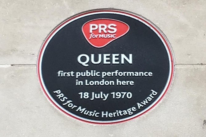 London Rock Legends Tour including Abbey Road - Punk, Queen, and the wider rock route