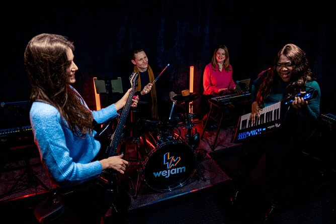 London: Rock On! Camden's Interactive Rockstar Experience - Rehearsing Familiar Songs With David
