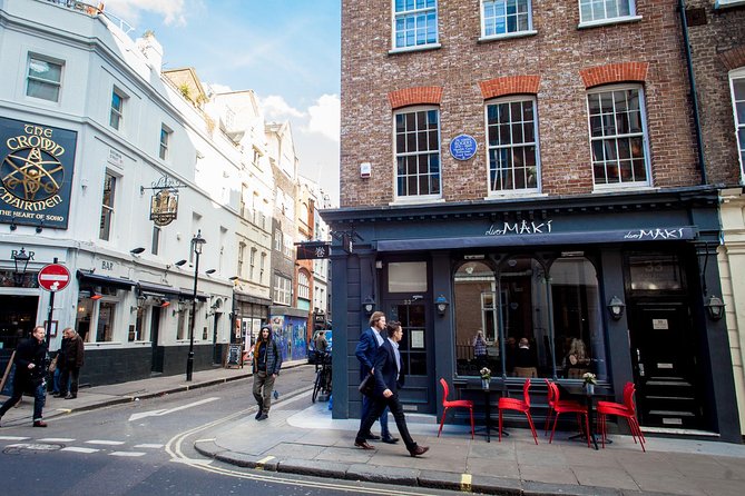 London Soho District Guided Walking Tour Semi-Private 12ppl Max - Blue Posts and the everyday side of Soho