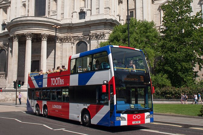 London Tootbus Hop-on Hop-off (Optional Thames Cruise) - Yellow Route: the best introduction to central London