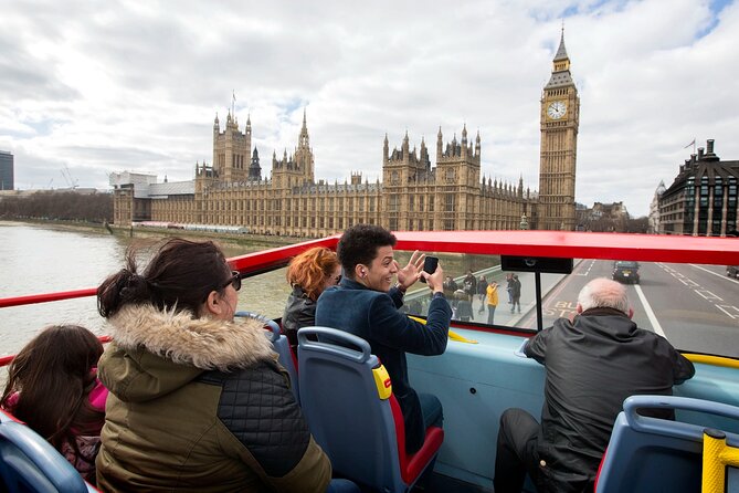 London Tour Hop-on Hop-off Bus with Optional Thames River cruise - Starting behind the London Eye