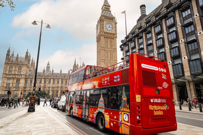 London Tour Hop-on Hop-off Bus with Optional Thames River cruise - The British Museum and King’s Cross route