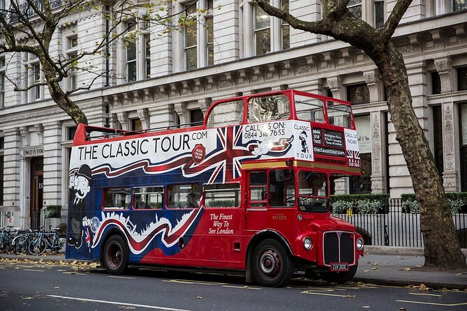 London Vintage Bus Tour: Live Comedy Sightseeing Show - Starting at Northumberland Avenue