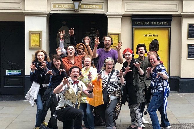 London West End Musical Silent Disco Walking Tour Top 1% Rated - The Noel Coward Theatre and Theatreland in motion