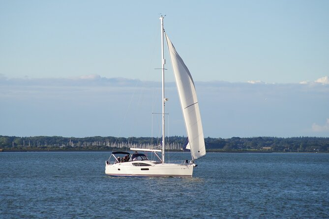 Luxury Sailing Experience Day with Champagne and Lunch or Dinner - Learning to sail, or simply letting the skipper work