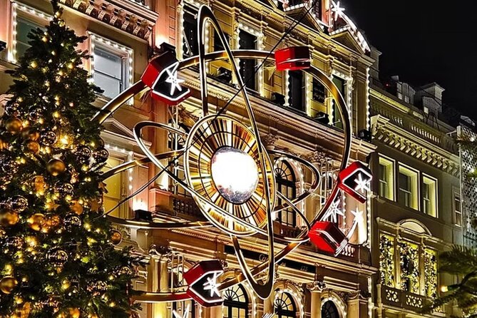 Magical London Christmas Lights Walking Tour with a Londoner - Regent Street provides the grandest light canopy