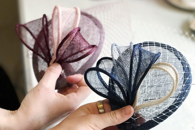 Make a Fascinator Hat with a Designer in London - Elena’s teaching style and the value of a tiny class