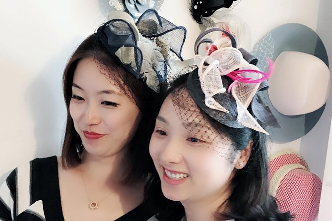 Make a Fascinator Hat with a Designer in London - A good choice for family and special-event outings