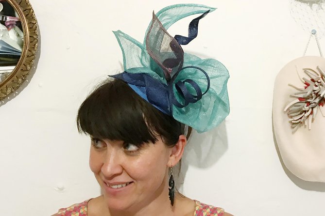 Make a Fascinator Hat with a Designer in London - Arriving at Make Space Studios for the 11 a.m. start