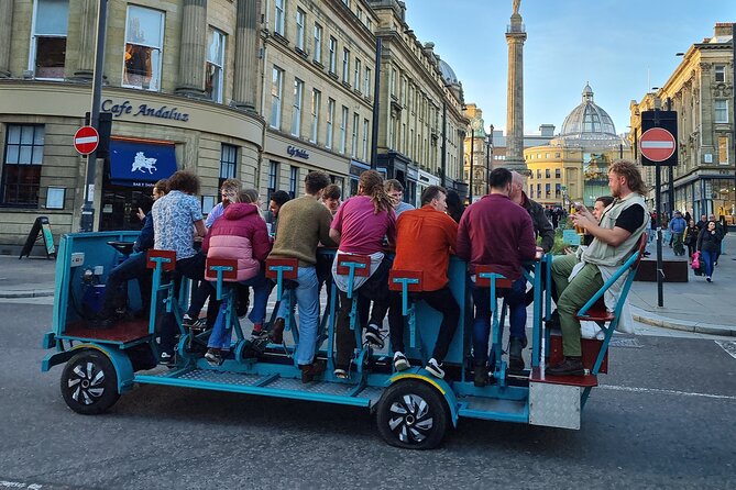 Newcastle beer or prosecco bike tour - Jack, Hannah, and the importance of the driver